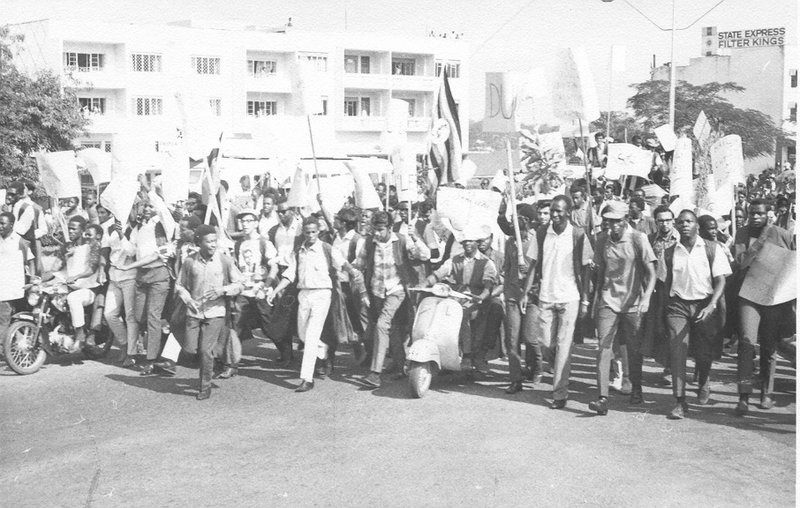 1970 Makerere University Students Protest and March to Parliament and Address by President Obote 01