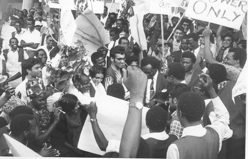 1970 Students Protest Parliament  Demanding Obote to Address 01