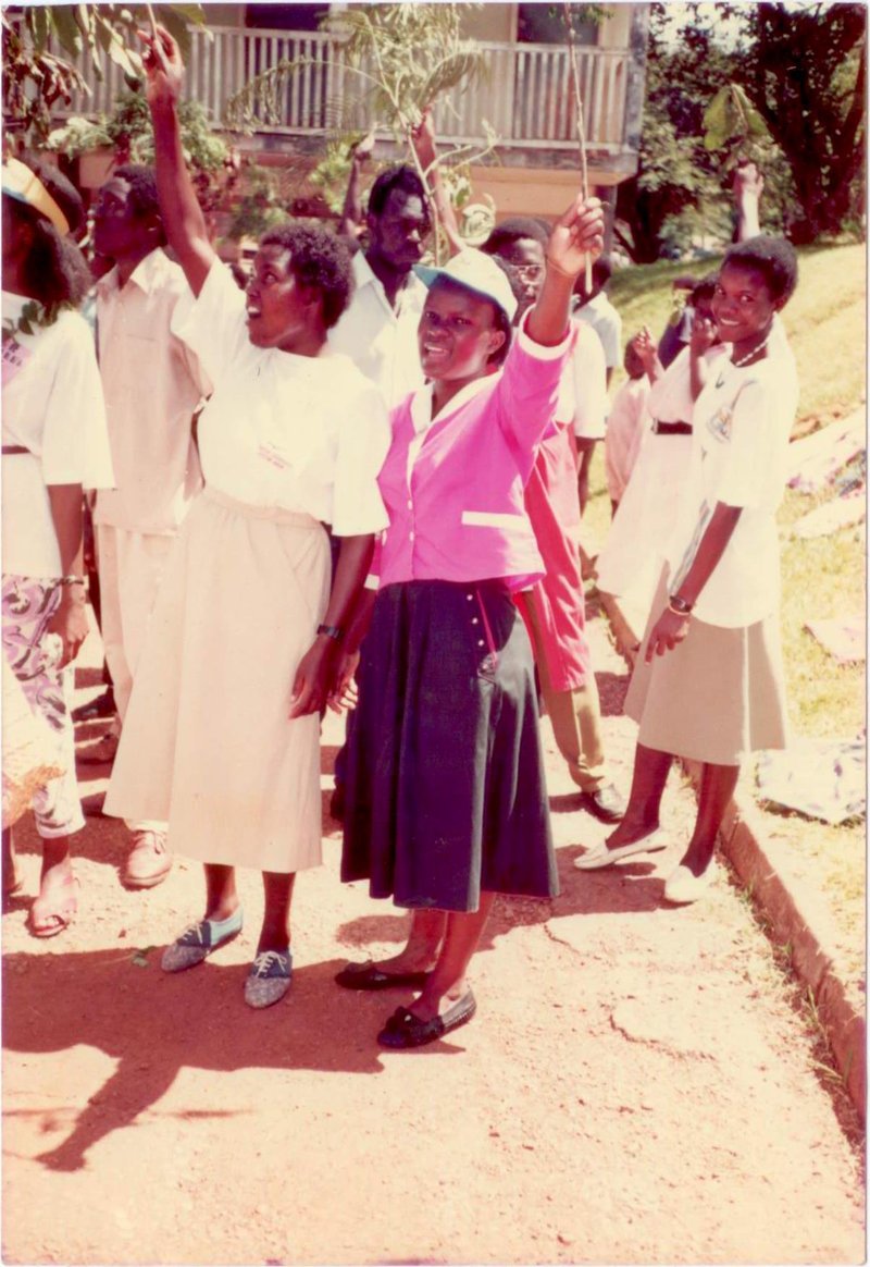 Copy of At Makerere celebrating CCE (Complex) Day in 1993.