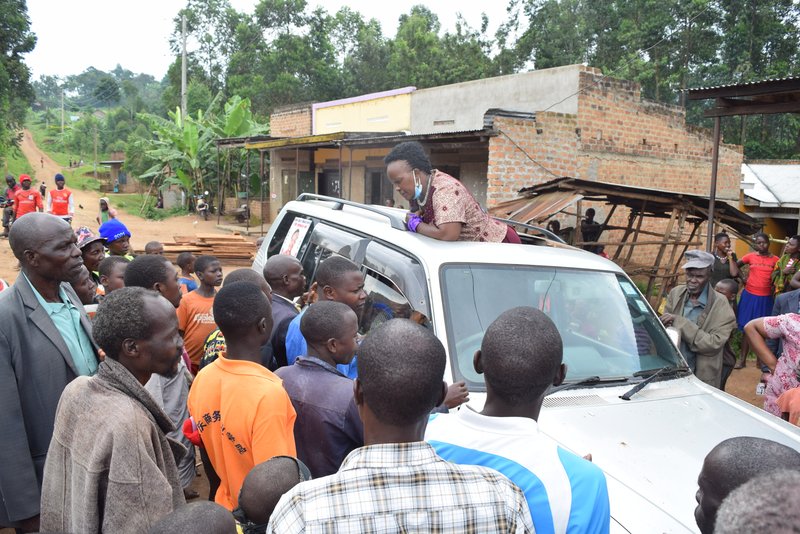 Copy of On the campaign trail for Woman MP Namisindwa District.