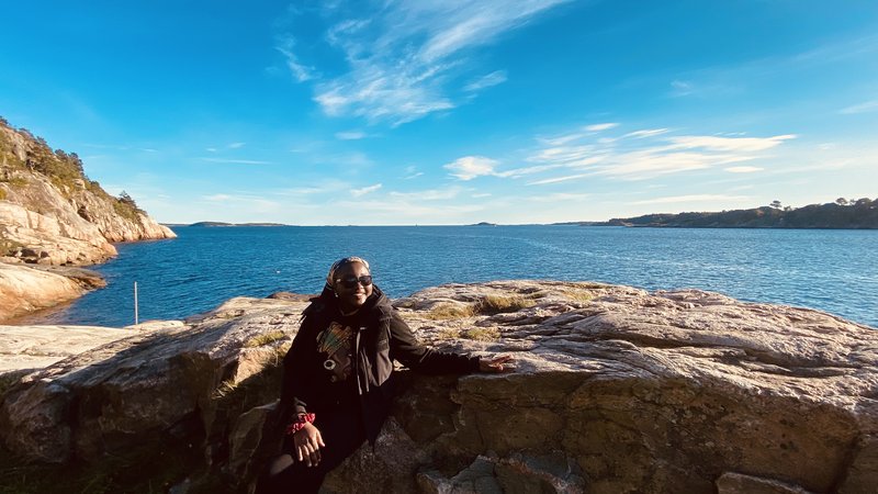 Hiking on Odderøya Island